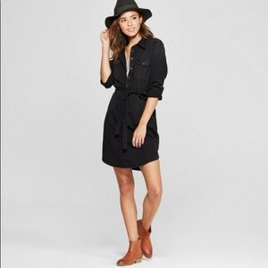 Black Denim Dress